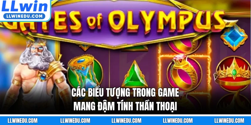 Các biểu tượng trong game mang đậm tính thần thoại